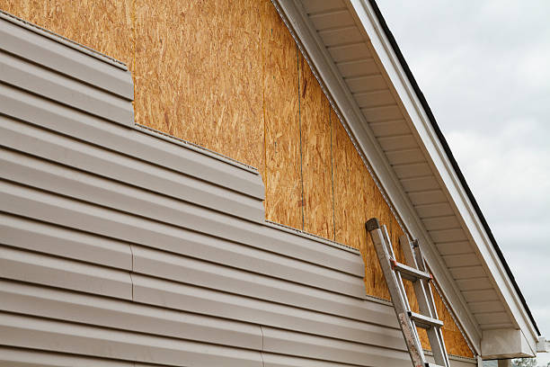 Professional Siding Repair technician working in Riverside, OH